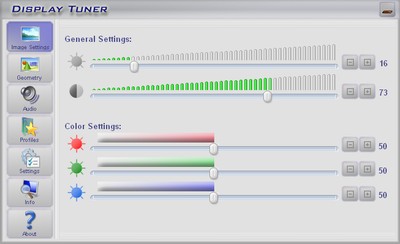 Display Tuner Screenshot